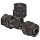 Parker Pargrip GBMT-222 PFA Tube Fitting, Branch Tee, Tube OD x Tube OD x NPT Male