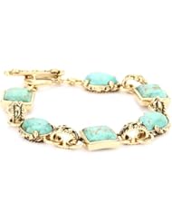 Barse "Jubilee" Turquoise Toggle Bracelet