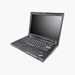 Lenovo Core 2 Duo 1.8GHz 1GB 80GB CDRW/DVD 14.1-Inch Vista