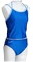 Speedo Girls 7-16 Solid  Halter Tankini Swimsuit