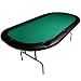 Trademark Global 84 X 42 Texas Holdem Poker Padded Folding Table