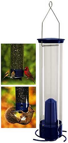 Droll Yankees YCPW180 Whipper Bird Feeder, Dark Blue
