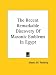 The Recent Remarkable Discovery of Masonic Emblems in Egypt