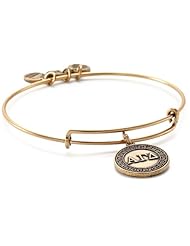 Alex and Ani "Sorority" Alpha Gamma Delta Expandable Wire Bangle Bracelet