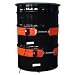 BriskHeat DHCS13 DHCS Standard Heavy Duty Metal Drum Heater, Fits 30-Gallon Drums, 2-Layer Reinforced Silicone Rubber, W x L: 4 x 58.5-Inch, Diameter: 18.6-Inch, 120VAC