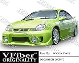 F00DNEVO5 - VFiber FRP Dodge Neon 00-02 4dr EVO5 1pc Front Bumper