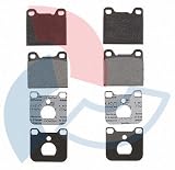 Beck Arnley  088-0407M  Axxis Metal Master Brake Pads
