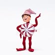 9" Wannabe a Peppermint By Annalee 9" Wannabe a Peppermint By Annalee