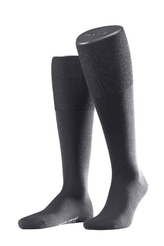 FALKE Airport Kniestrumpf 15435 Herren KnieStrmpfe, Gr. 43-44, Grau 3070 (grey mel.) Preisvergleich