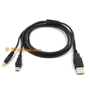 USB 2.0 Hotsync Data and Charge Cable fits iRiver H320, H340 MP3 Players