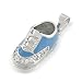 Bling Jewelry 925 Sterling Silver Blue Enamel title=