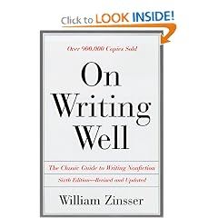 On Writing Well: The Classic Guide to Writing Nonfiction