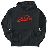Sweatshirt Black  Hi I Am Dutch Antillean  Netherlands Antilles Country