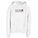 Sweatshirt Woman White Elegant Flag 