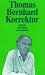 Korrektur: Roman (suhrkamp taschenbuch)