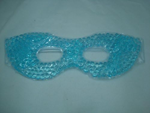 Soothing Gel Cooling Eye Mask, Aqua Blue