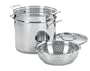 Cuisinart- 77-412 Chef's Classic Stainless Steel 4-Piece 12-Quart Pasta/Steamer Set