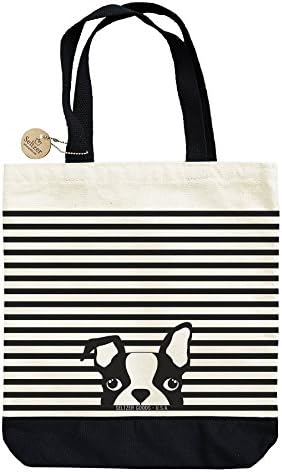 "Dog Stripes" Tote Bag