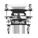 SST Oryg Detangler Set OS 1-1/8" / Pro Flatland Threadless Silver/Black