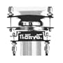 SST Oryg Detangler Set OS 1-1/8" / Pro Flatland Threadless Silver/Black