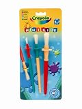 Crayola Mini Kids - Non-Roll Brushes (3 Pack)