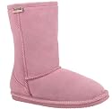 Bearpaw Women's Suede & Shearling 10" Boot - Style 410 Eva (8, Pink)