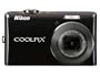 Nikon Coolpix S620 12.2MP Digital Camera with 4x Optical Vibration Reduction (VR) Zoom and 2.7 inch LCD (Jet Black)