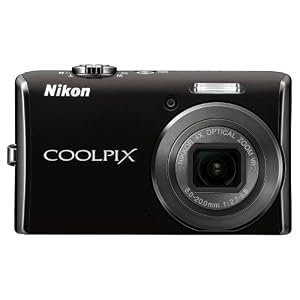 Nikon Coolpix S620 12.2MP Digital Camera with 4x Optical Vibration Reduction (VR) Zoom and 2.7 inch LCD (Jet Black)