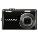Nikon Coolpix S620 12.2MP Digital Camera with 4x Optical Vibration Reduction (VR) Zoom and 2.7 inch LCD (Jet Black)