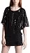 French Connection Women's Cairo Stp Dress,Blk/Blk Sequin,8