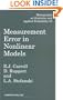 Measurement Error in Nonlinear Models