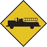Art 4 Kids Fire Station Ahead Mounted Art Print, 18x18 41YQVs4fdtL. SL160 Art 4 Kids Fire Station Ahead Mounted Art Print, 18x18