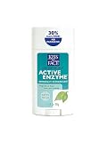 Kiss My Face Fragrance Free Active Enzyme Stick Deodorant, 2.48-Ounce Sticks (Pack of 6)