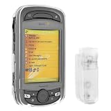 HTC Sprint Mogul, Verizon XV6800, Alltel PPC6800, Qwest Mogul Smartphone Accessory Bundle - Rapid Car Charger + Transparent Clear Crystal Snap On Case with Belt Clip + Premium Reusable Screen Protector with Lint Cleaning Cloth By Ikross