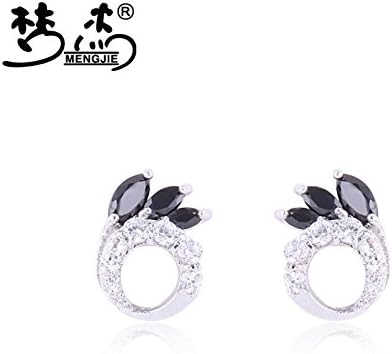 Seattle night Couples Not Allergic Dolphins Love Zircon Earrings Korean Female Hot Blast A88494