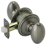 Schlage F10VSIE620 Sienna Passage Knob, Antique Pewter