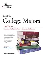 Guide to College Majors, 2008 Edition (College Admissions Guides)