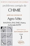 Chimie Agro/V�to (INA-ENSA, ENV, ENSG Nancy, Archim�de BCPST) 1995-1999, tome 3