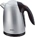 Petra WK 80.07 Cordless WasserKocher 1,8 l, 2000 W Edelstahl gebürstet/ Schwarz