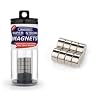 Magcraft NSN0641 1/2-Inch by 1/4-Inch Rare Earth Disc Magnets, 8-Count