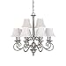 Capital 3147MN-426 Traditional / Classic Nickel Chandelier