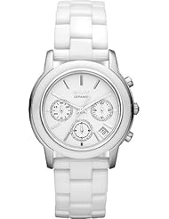 DKNY Chronograph White Ceramic Ladies Watch NY831