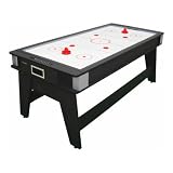 Harvard 6 Foot Double-Fun 2 in 1 Air Hockey and Billiards Table