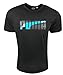 Puma Mens Active Dry Formstripe Short-Sleeve Shirt