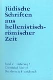 J&uuml;dische Schriften aus  hellenistisch-r&ouml;mischer Zeit (JSHRZ): Das slavische  Henochbuch: 7 - Christfried B&ouml;ttrich