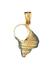 CleverEves 14K Gold Pendant Conch Shell 4.8 - Gram(s)