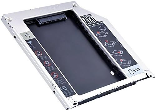 Karp 2nd Hard Drive Caddy 9.5MM for Apple Unibody MacBook / MacBook Pro 13 15 17-The device takes 2.5" / 9.5mm Serial ATA laptop HDD SSD - Unibody Models Only!