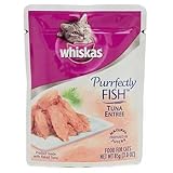 Whiskas Purrfectly Fish Cat Food 72oz Tuna