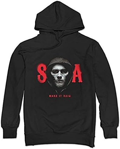 YourHeart Make It Rain 2015 Ed Chords Sheeran Hoodie Sweatshirt for Mens Black X-Small