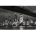 (24x36) New York City (Brooklyn Bridge & Skyline at Night) Art Poster Print
